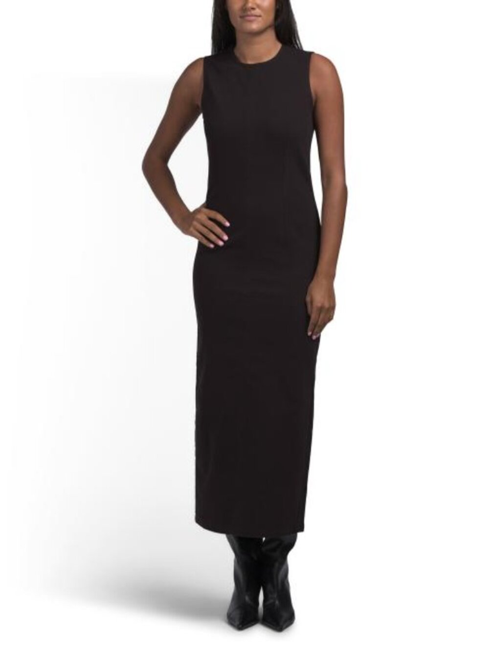 HOUSE OF HARLOW 1960 Sleeveless Midi Fitted Dress